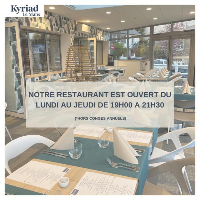 Kyriad Le Mans Est Eksteriør bilde